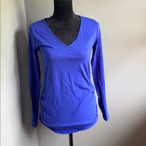 Royal Blue Maternity Top